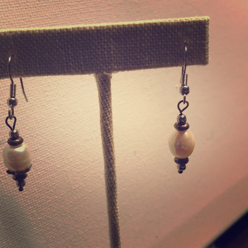 Pearl Drop Earrings by Capture